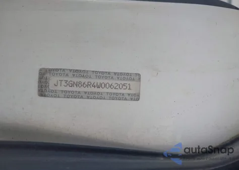 1998 Toyota 4Runner Sr5 V6 из США, поврежденный, VIN JT3GN86R4W0062051